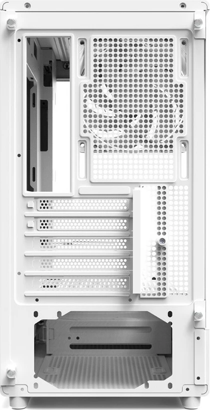 Kasë Zalman P10 White, Mini Tower, Micro ATX, ARGB, Xham i temperuar, Bardhë