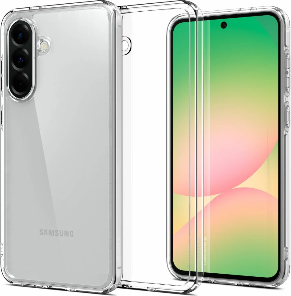 Mbështjellës Spigen Ultra Hybrid për Samsung Galaxy A56 5G, Transparent