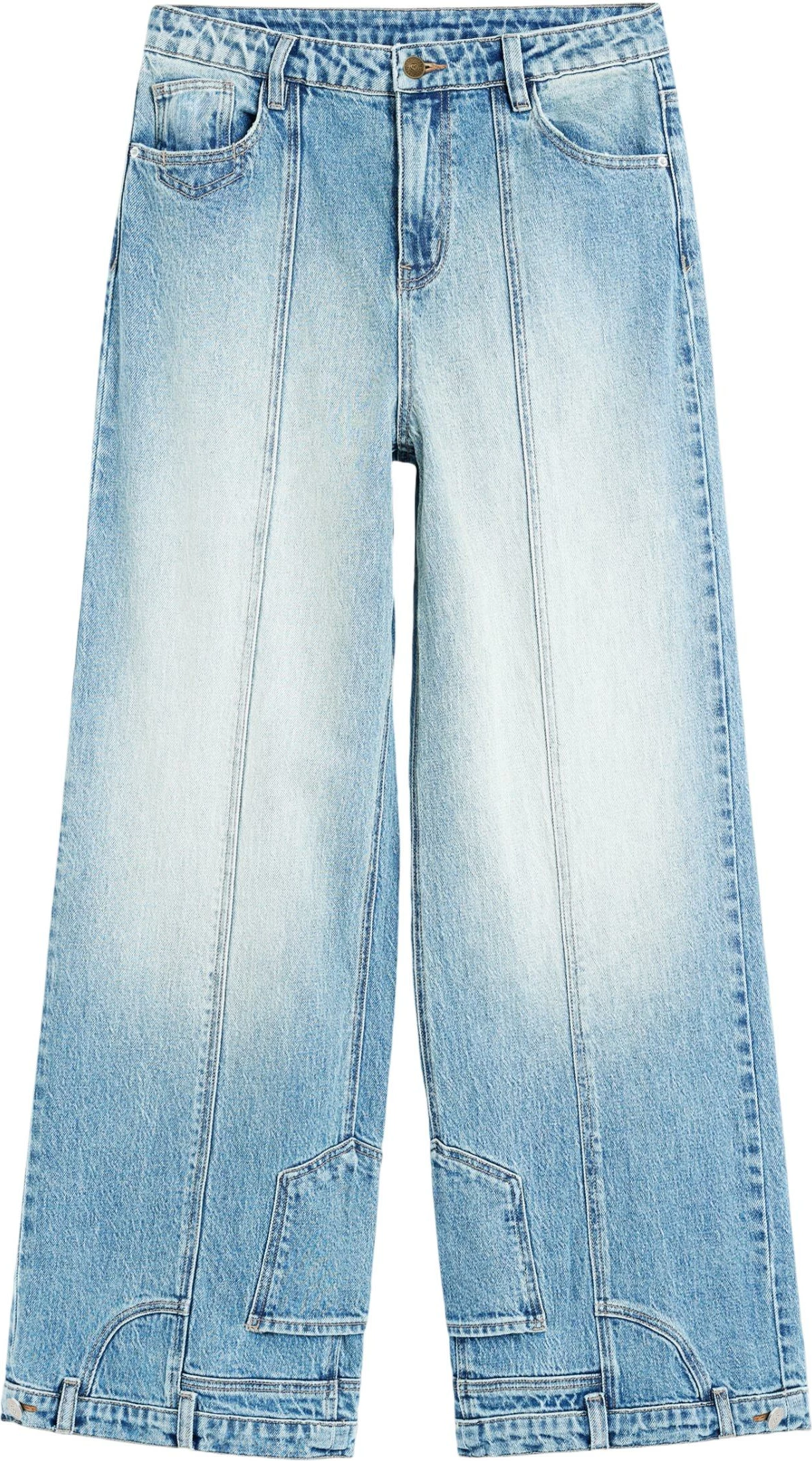 Xhinse për femra Desigual DENIM_INVERT 26WWDD17, denim i çelët [Madhësia: S]