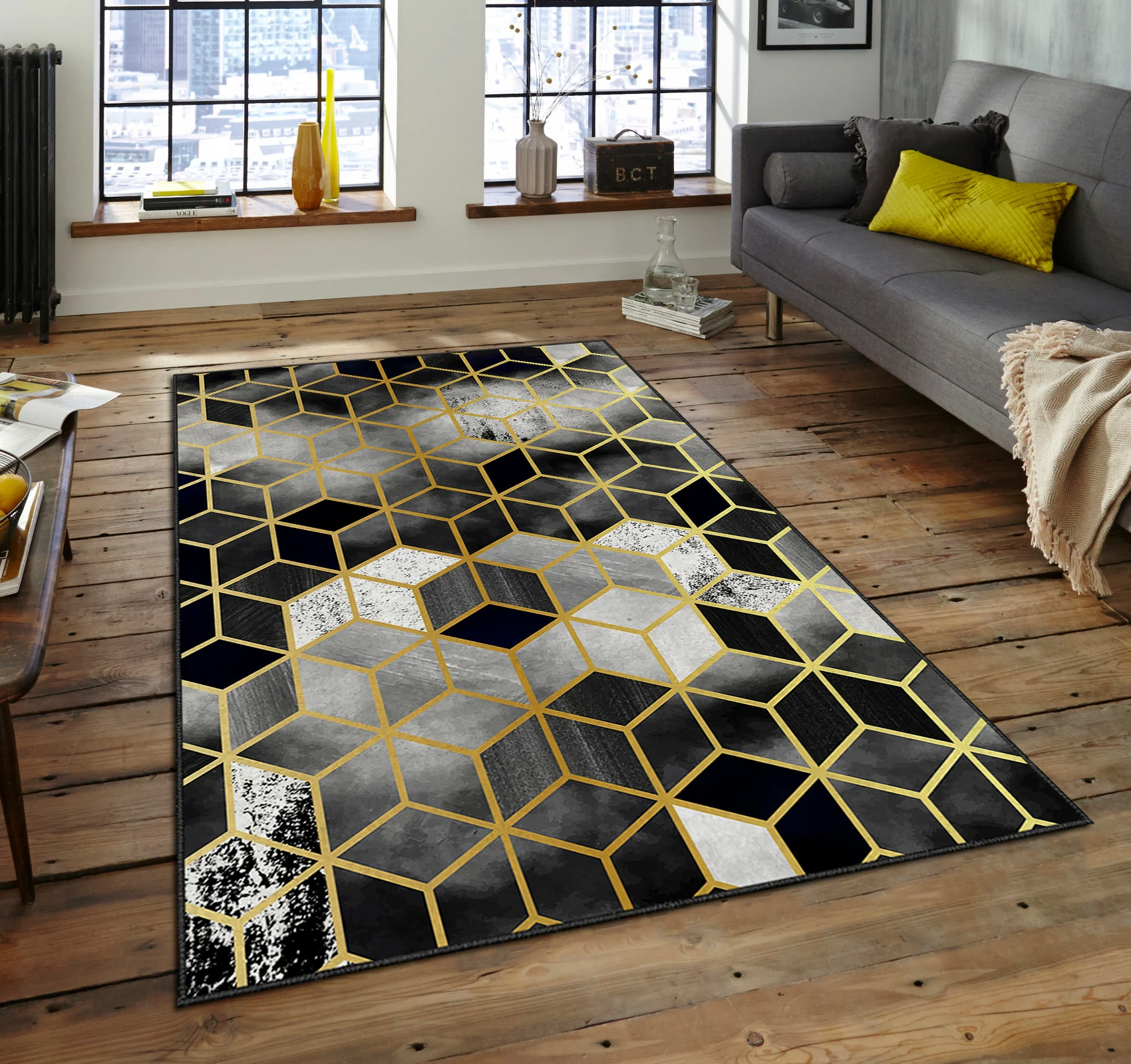 Qilim Conceptum Hypnose, shumëngjyrësh, 160x230cm, Asr Crpt-92