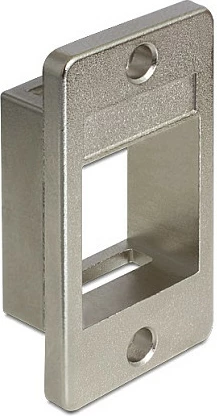 Mbajtës Keystone DeLOCK 86413, 1 port, zink, argjendtë