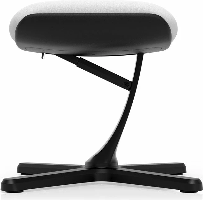 Mbështetëse këmbësh Noblechairs White Edition GAGC-313, kënd i rregullueshëm 45°, memory foam, PU lëkurë, 49×40×45 cm, e bardhë