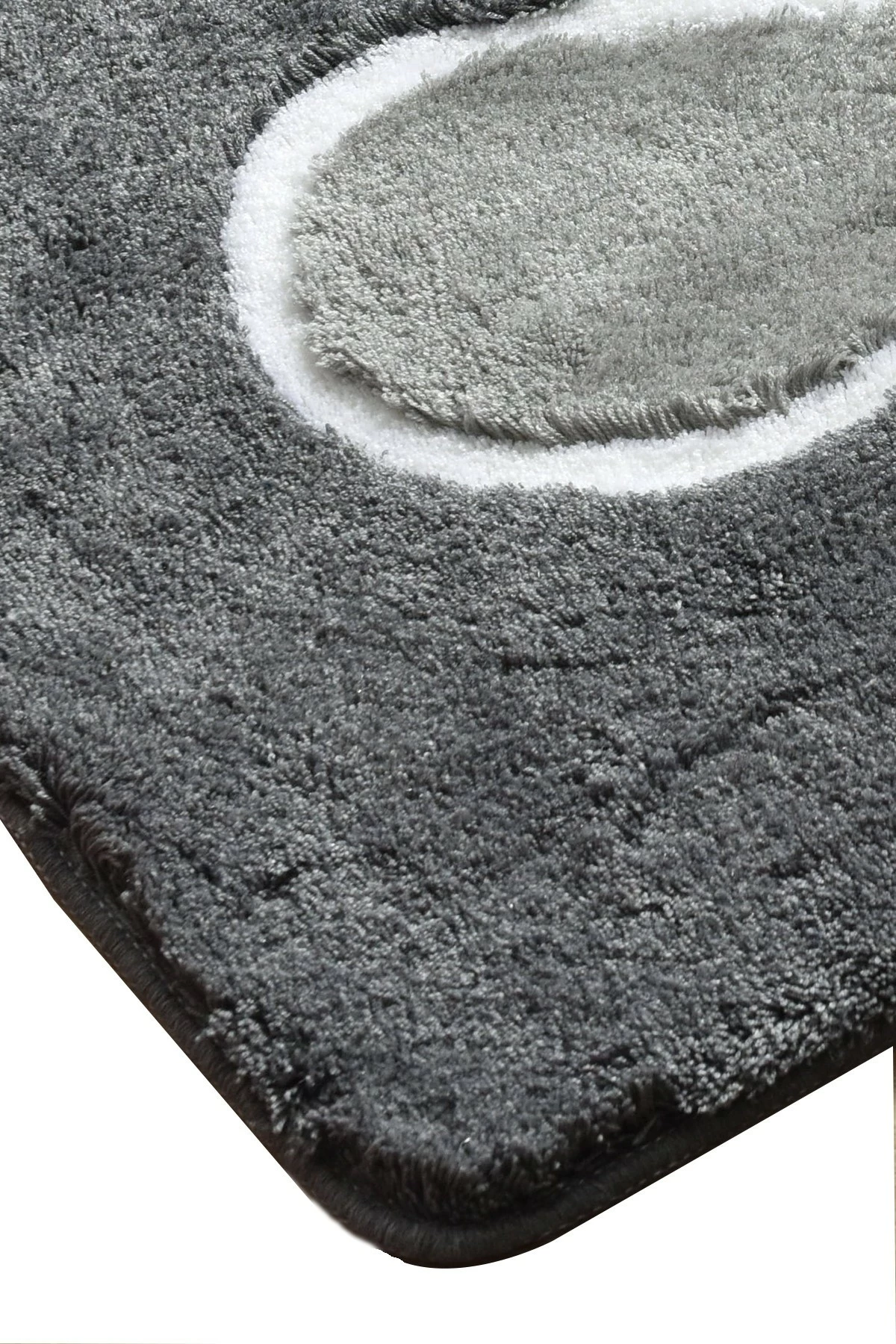 Set tapetesh për banjo akrilike (3 copë), Mijölnir, lule, gri