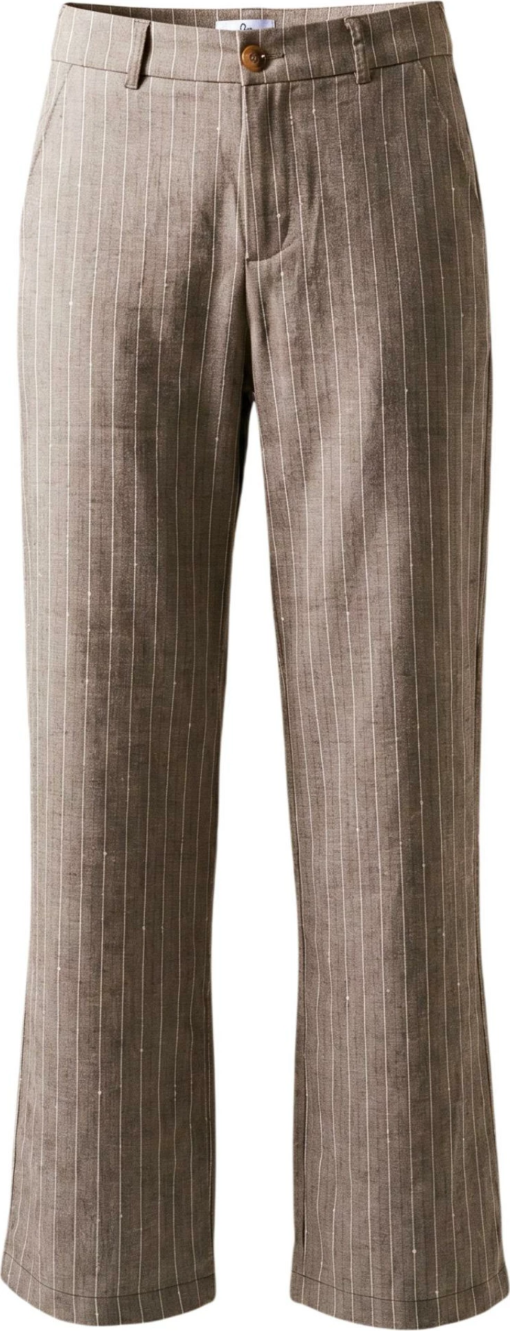 Pantallona elegante për femra I am 95108, bezhë e errët [Madhësia: XS]
