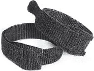 Lidhëse kabllosh me Velcro VELCRO VEL-EC60388 ONE-WRAP, 200mm x 12mm, 6 copë, e zezë