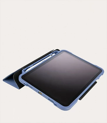 Mbështjellës folio Tucano Alunno për iPad 10.9" (10th/11th Gen), rugged, stand 3 pozita, Sky Blue