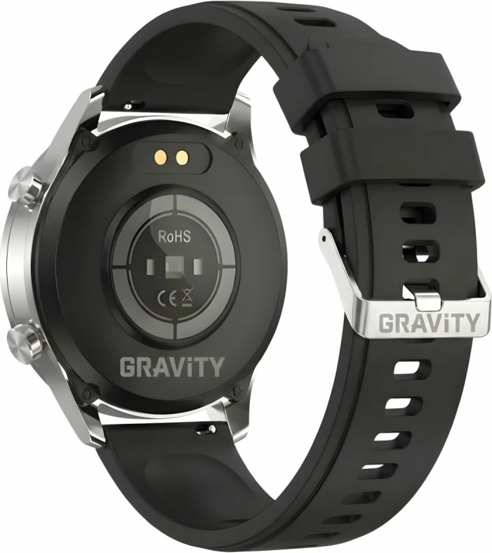 Smartwatch Gravity GT10-6, argjendtë, set me rrip dhe byzylyk