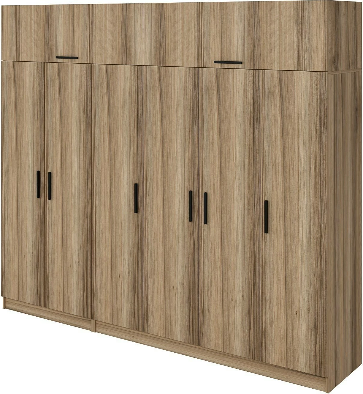 Dollap garderobe Skye Decor, ngjyrë dore, 270x255x52cm