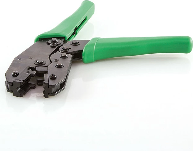 Pincë krimpimi LogiLink HT-236Q1A-1, Cat.6/Cat.6A, profesionale, e gjelbër/zezë