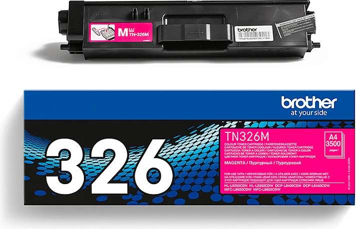 Toner Brother TN-326M, 3500 faqe, Magenta, 1 copë
