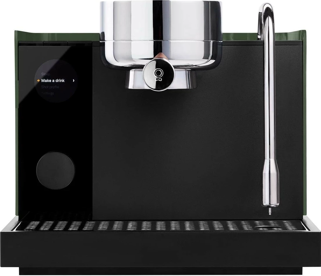 Aparat espresso Fellow Series 1, Wi‑Fi, Bluetooth 5.0, për kafe të bluar, jeshile