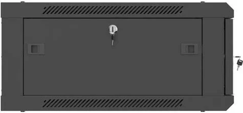 Kasë rack LANBERG 19" 4U, 600x600mm, e zezë, derë me vrima