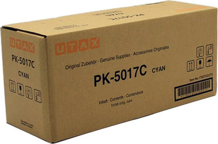 Toner, Utax, PK-5017C (1T02TVCUT0), 5500-8800 faqe, cyan