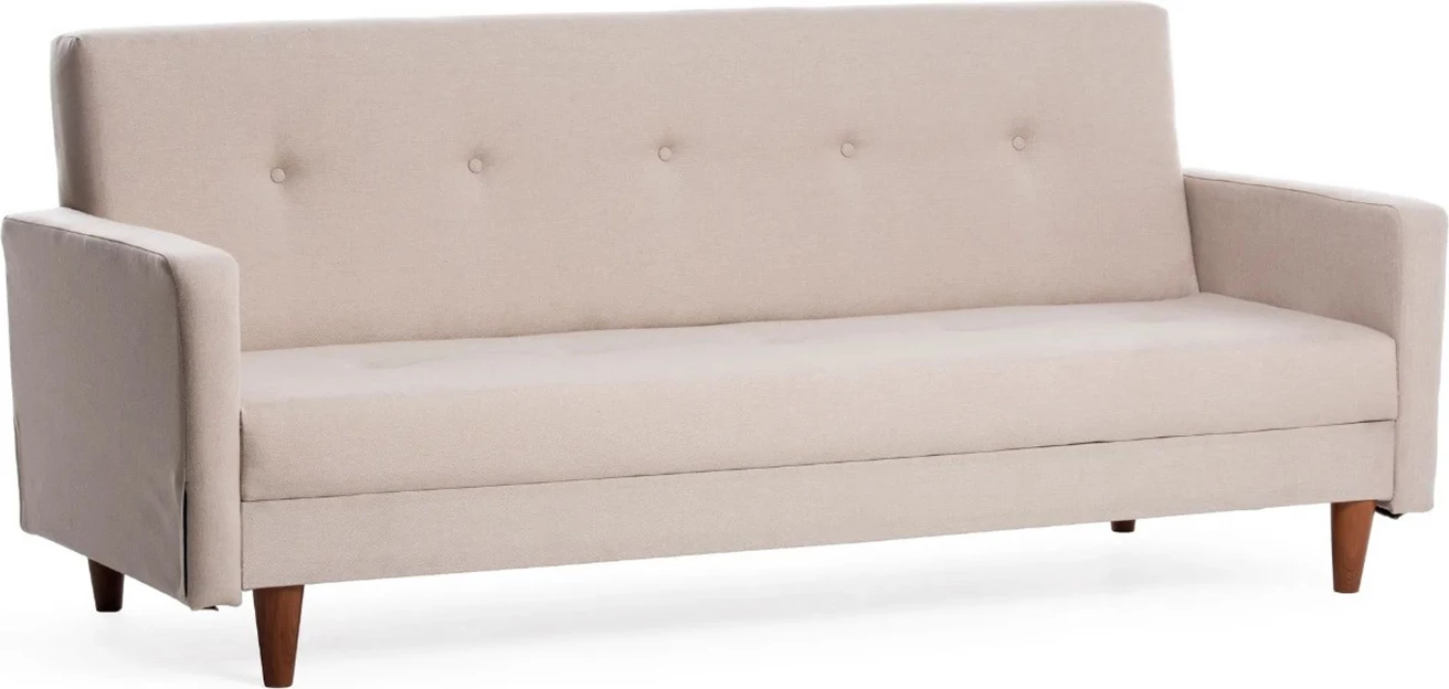 Divan-krevat treshe, krem, Hiko Atelier del Sofa