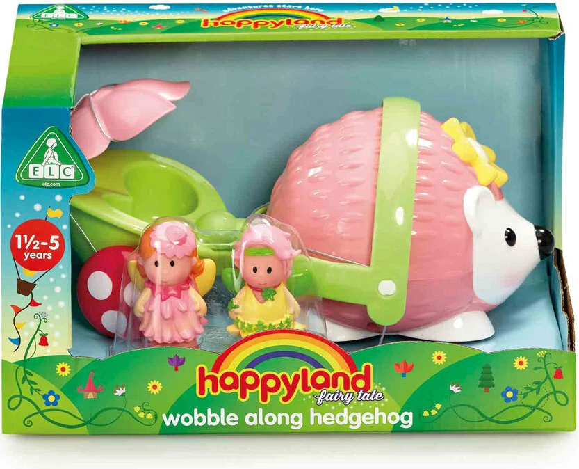 Happyland Fairy Tale Wobble Along Hedgehog
