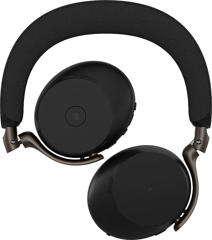Kufje Jabra Evolve3 75 MS + Link 390a, Bluetooth 5.3, të zeza