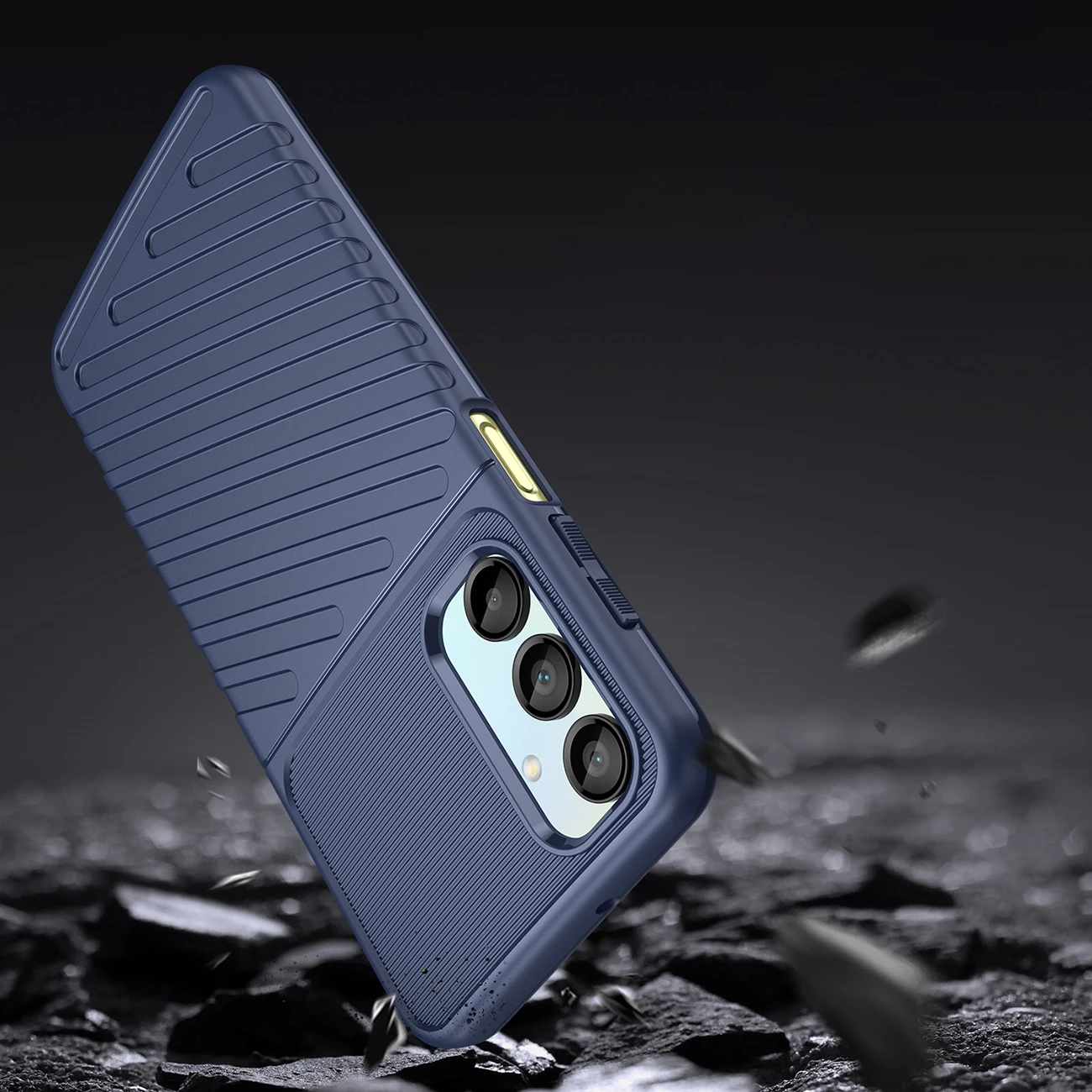 Mbështjellës Hurtel Thunder Case për Samsung Galaxy A16 / A16 5G, TPU, Kaltër