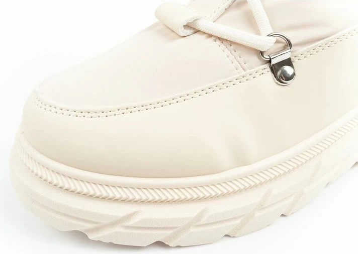 Çizme dimri për femra Lee Cooper, bezhë/krem