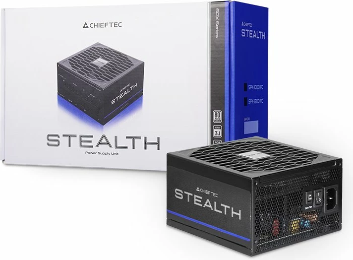 Furnizues energjie Chieftec Stealth SPX-1200-FC 1200W 80 Plus Platinum ATX 3.1 fully modular, i zi