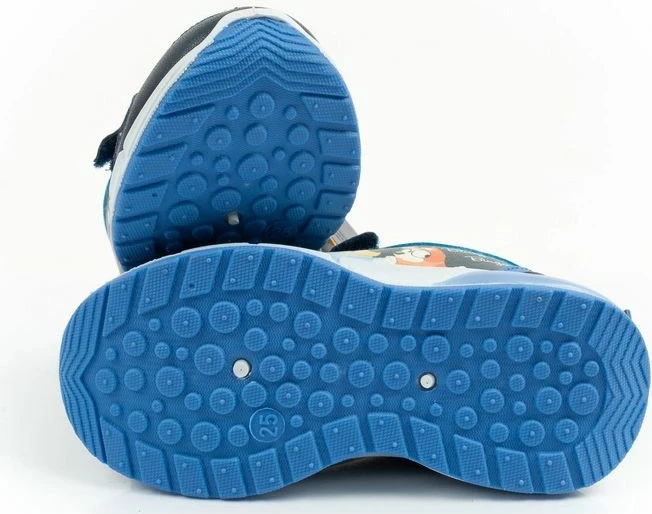 Atlete fëmijësh Leomil Bluey me drita LED, me shirit ngjitës