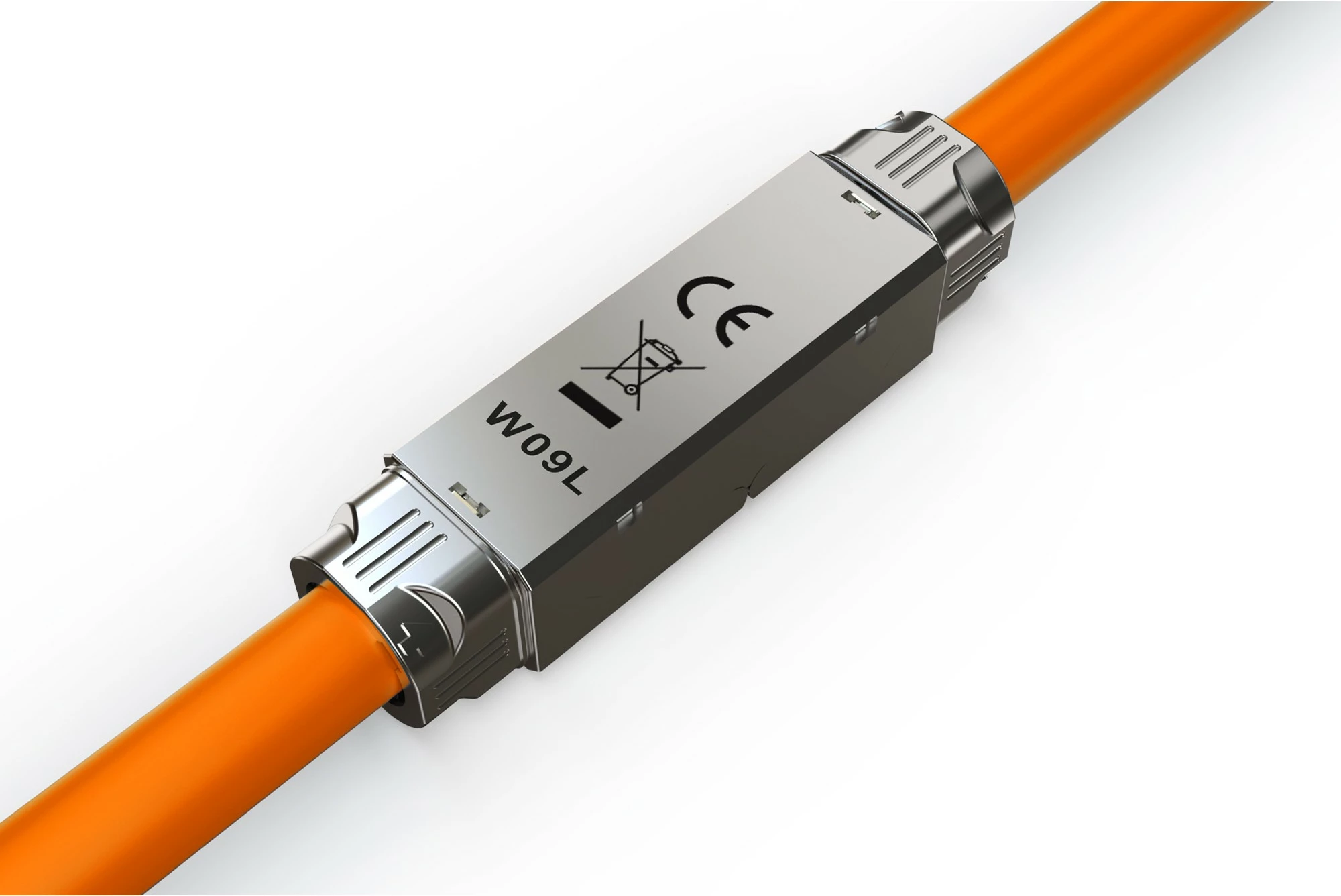 Konektor rrjetit Digitus Cat6a, për terren, 500 MHz, çelik inox