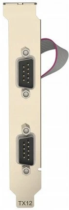 Kartë kontrolleri PCIe Unitek Y-7504BBK01, 2x RS-232 DB9, me dy braketë low-profile