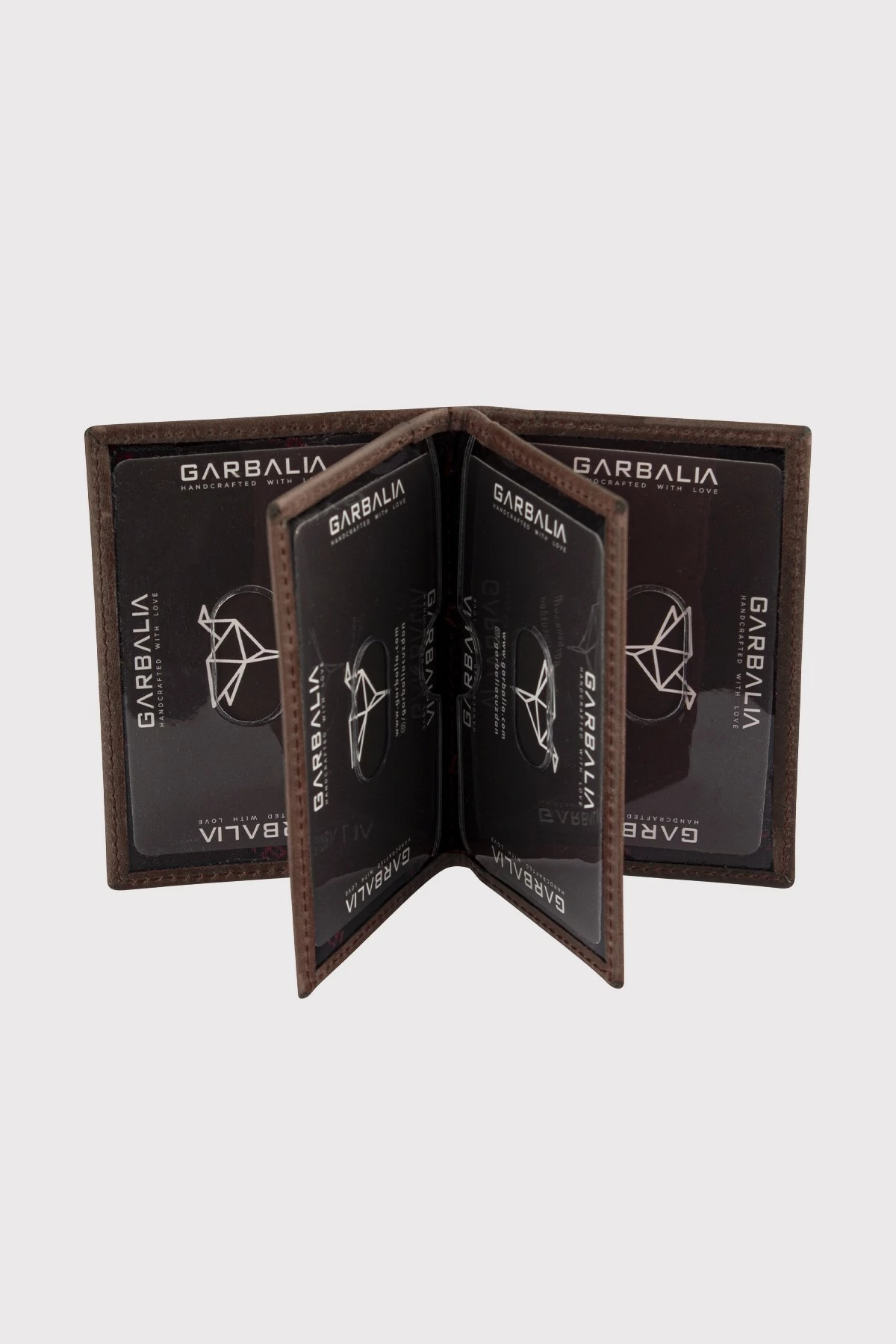 Mbajtës kartelash Zoozie Bags, Vera Crazy, ngjyrë kafe