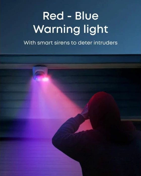 Kamerë sigurie PoE Eufy Security E41, 4K UHD, 122°, IP65, e bardhë, kamerë shtesë