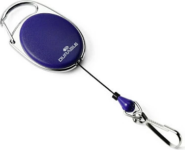 Mbajtëse ID me litar tërheqës Durable Jojo Style, 1 copë, blu e errët