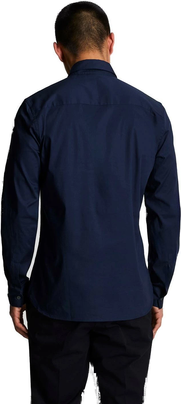 Këmishë për meshkuj Lyle & Scott LW1115TON, e kaltër e errët [Madhësia: L]