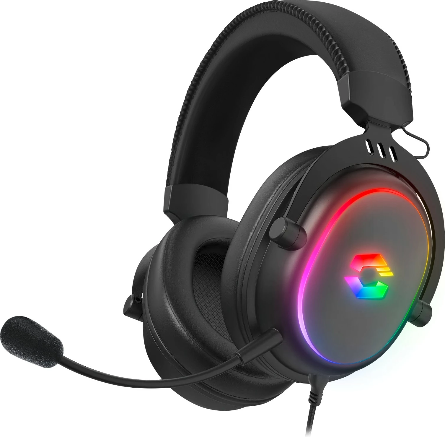 Kufje Speedlink CONUX RGB, Wired, Gaming, 265 g, E zezë