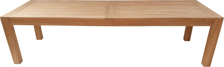 Tavolinë me karrige 9 copë Elaiza-Pablo dru tik ngjyrë natyrale-bezhë 240x100x76cm