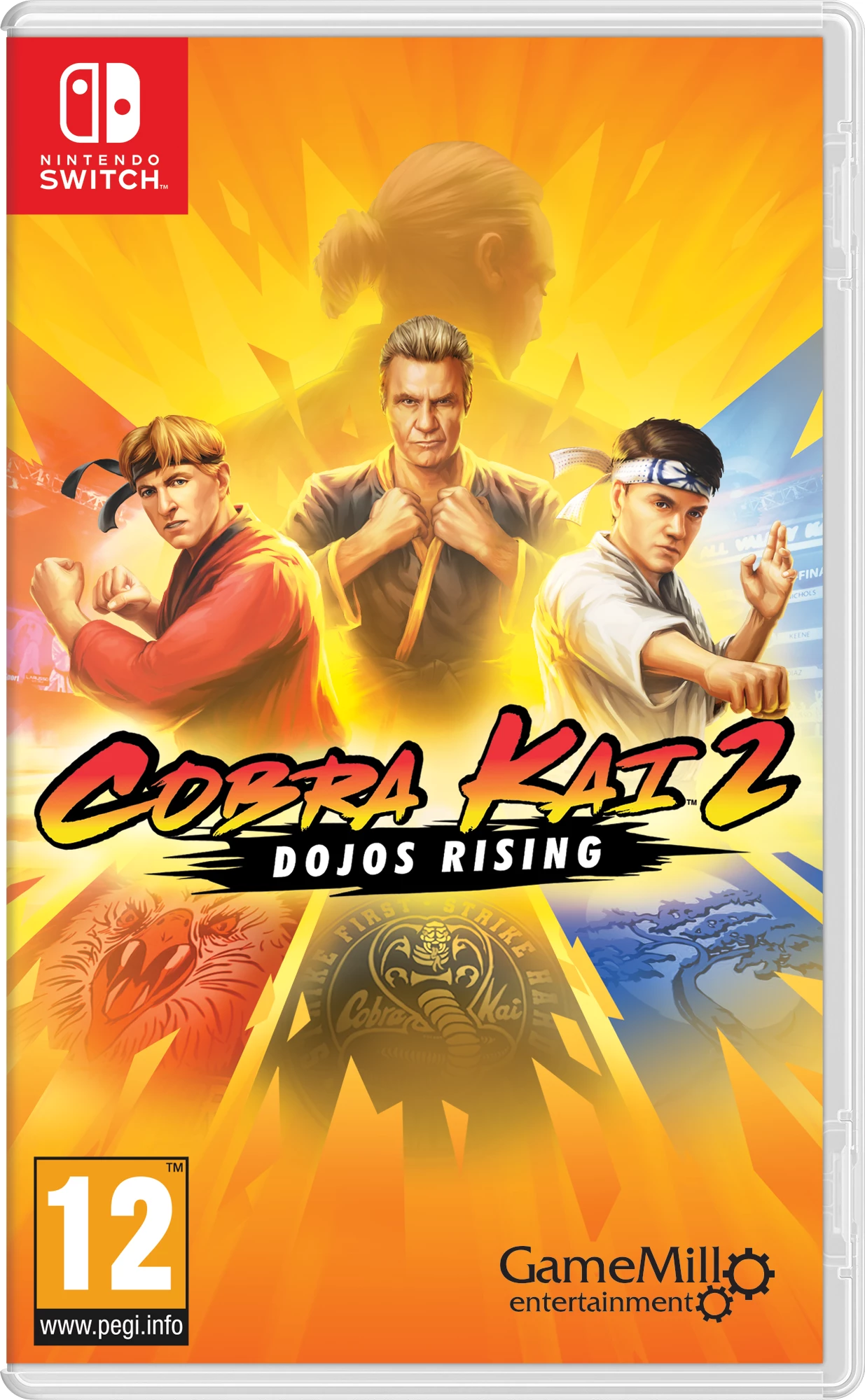Lojë Nintendo Switch GameMill Entertainment Cobra Kai 2: Dojos Rising, PEGI 12