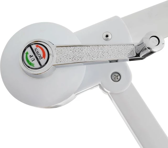 Ombrellë e varur D300x237cm. Rrumbullake me 4 këmbë në bazë FH6008