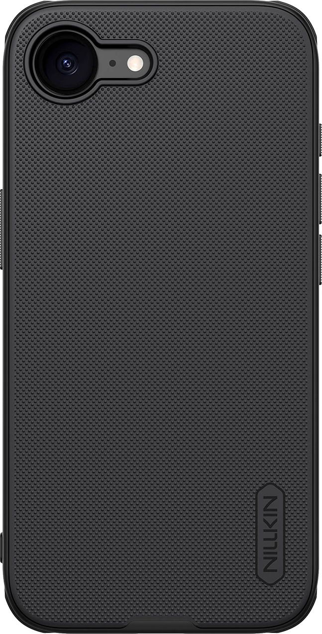 Mbështjellës, Nillkin, Super Frosted Shield Pro, për iPhone 16e, TPU+PC, i zi