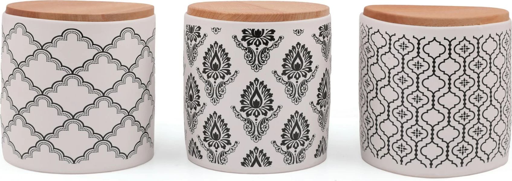Set kuti qeramike për ruajtje (6 copë), Hermia Concept, ST040203F022A467600MASKL00