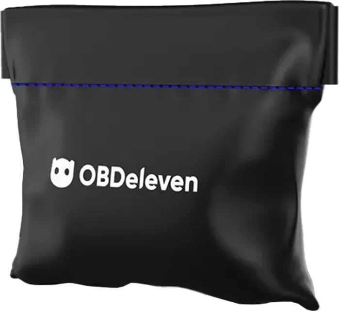 Çantë mbrojtëse OBDeleven Carry pouch, për ndërfaqe diagnostike OBDeleven, material i butë e i lehtë, e zezë