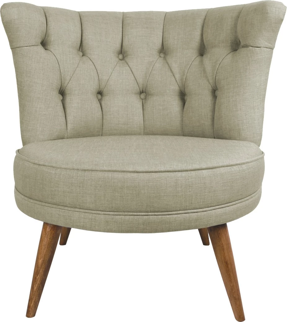 Karrige krahu Atelier del Sofa, Richland, ngjyrë gri