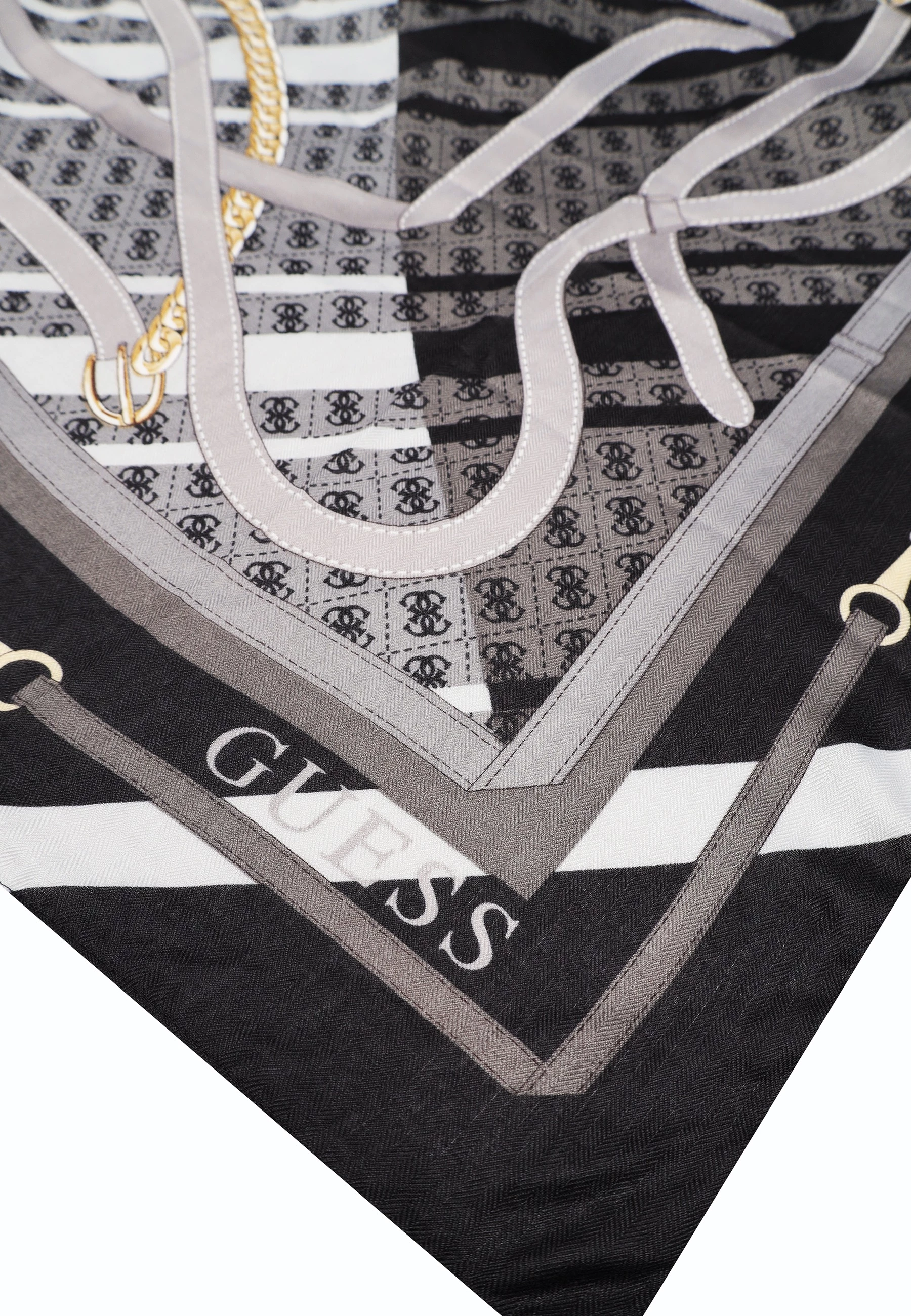 Shami për femra Guess Yvonne Logo AW5659 POL03, antracit