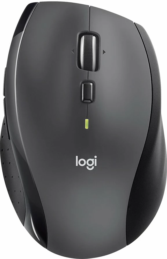 Maus wireless Logitech M705 Marathon 1000 DPI, 7 butona, Unifying receiver, charcoal