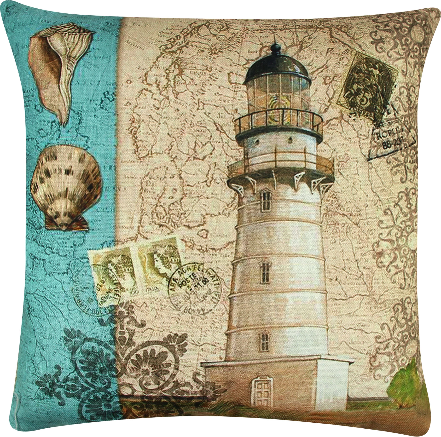Jastëk Aberto Design, A12654, shumëngjyrësh, 43x43cm