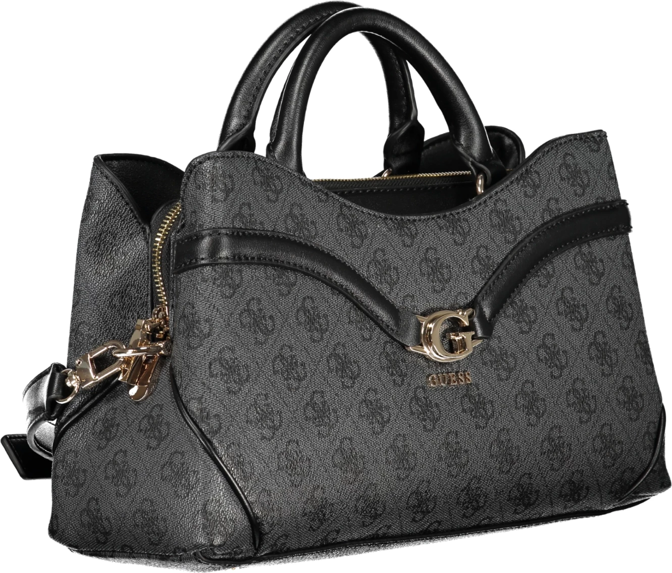 Çantë femrash GUESS JEANS DEA, e zezë