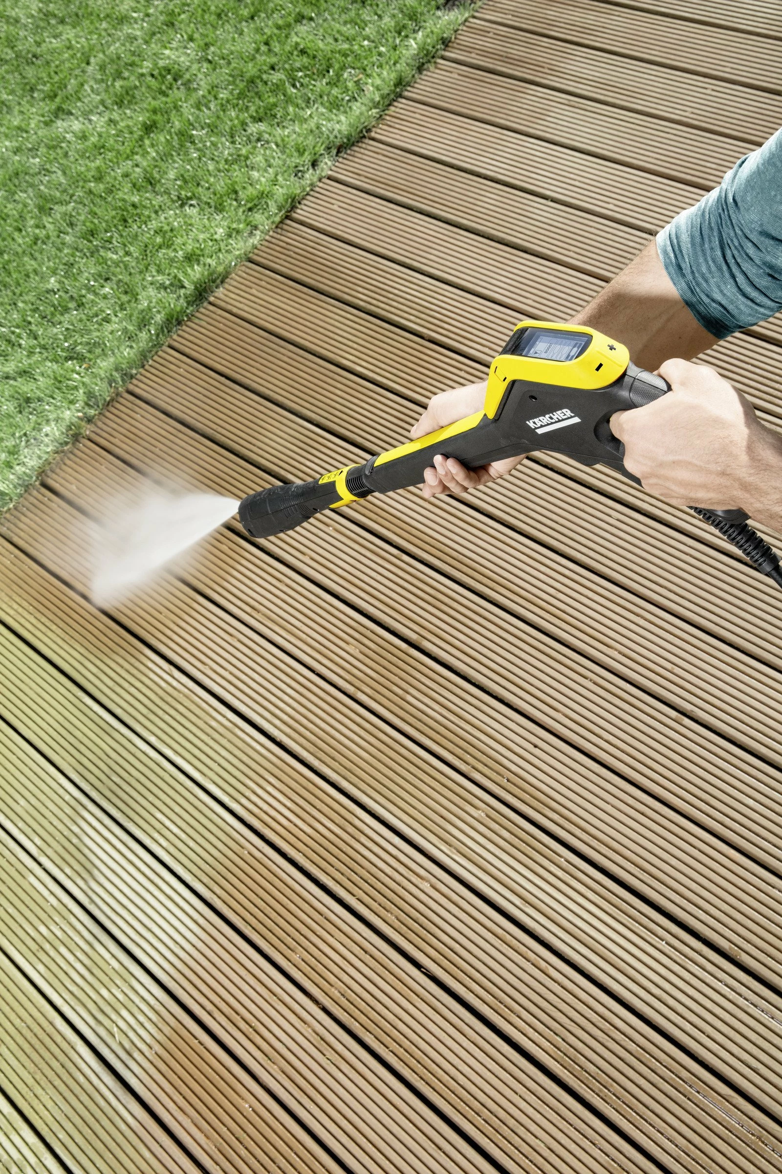 Larëse me presion Karcher K 7 Premium Smart Control Flex (1.317-360.0) 3 kW, 180 bar, 600 l/h, zorrë 10 m, me Bluetooth, e verdhë/zezë