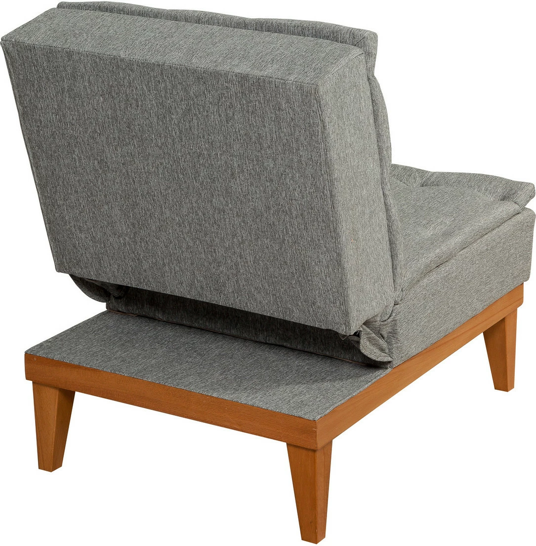 Set divani-krevat Atelier del Sofa, ngjyrë gri e errët, Fuoco-TKM04-94216