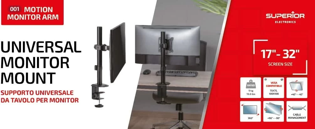 Staffa monitor Superior Electronics SUPSPC001