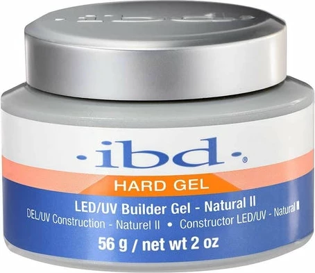 Xhel ndërtues për thonj IBD Hard Builder Gel LED/UV Natural II, 56g