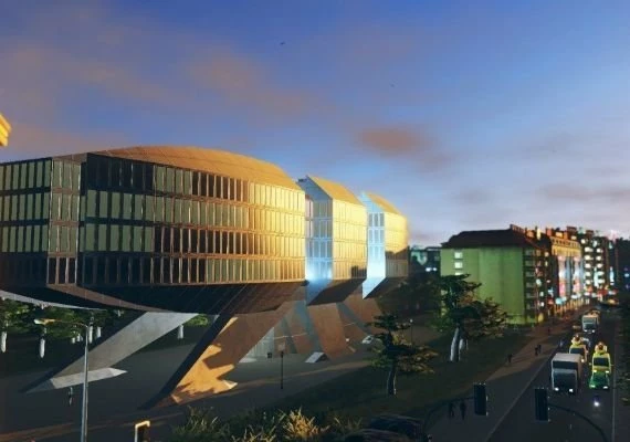 Cities: Skylines - Content Creator Pack: High-Tech Buildings DLC EN/DE/FR/PL/PT/RU/ES Global