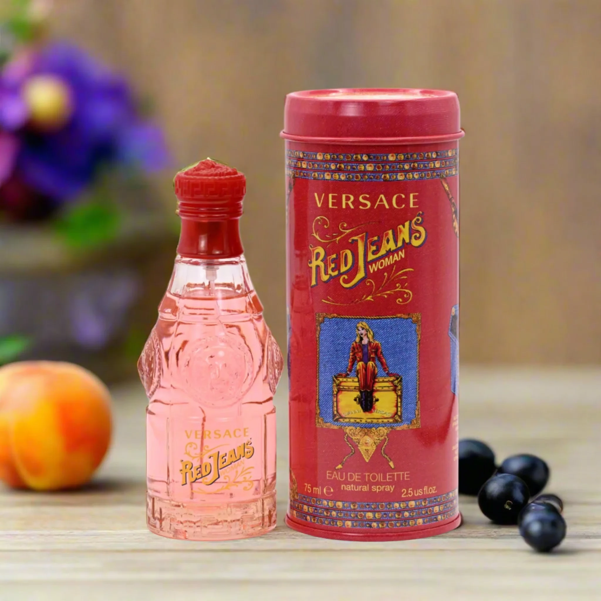Eau De Toilette Versace Red Jeans, 75 ml