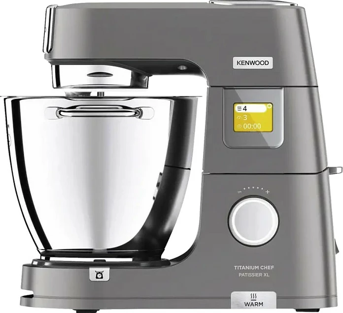 Mikser kuzhine Kenwood Titanium Chef Patissier XL KWL90.164SI, enë inox, ngjyrë argjend