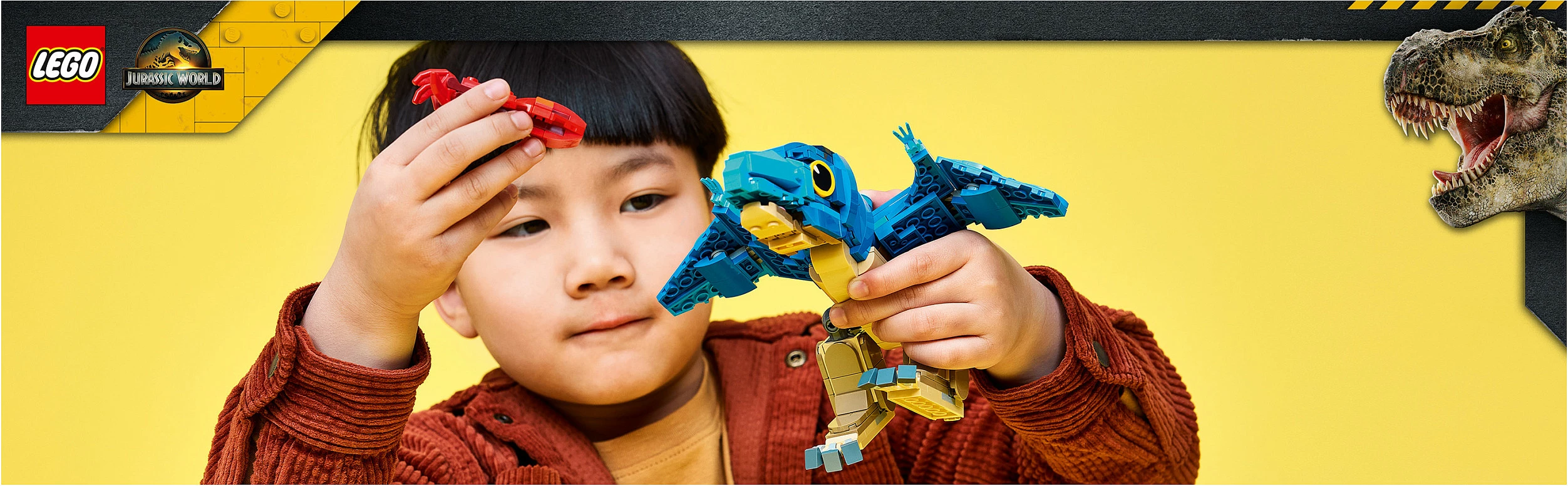 Set LEGO Jurassic World 77977 Baby Pteranodon, 373 copë, 7+, blu